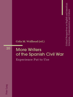 cover image of More Writers of the Spanish Civil War